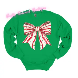 Christmas Cake Bow Sweatshirt