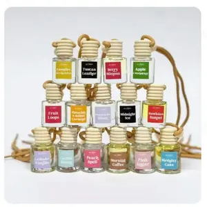 Luxury Scented Car Air Freshener - Long Lasting Car Diffuser - Last 60+ Days Aromatic Fruity Fragrance