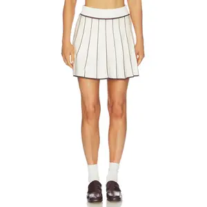 Malbon Aurora Mini Skirt in Cream