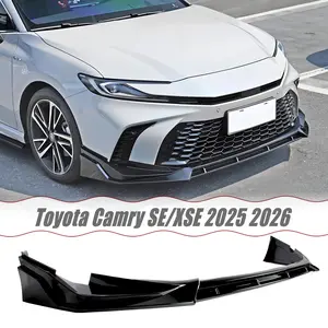 MUTUSAISI Front Lip Splitter Spoiler For Toyota Camry 2025 2026 SE/XSE Accessories Air Chin Body Kit