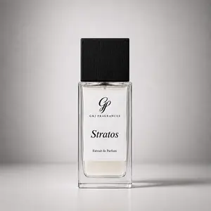 Stratos- Men's 50ml Extrait de parfum bergamont musk and woodsy notes Aromatic Bergamot Cologne Woody Citrus