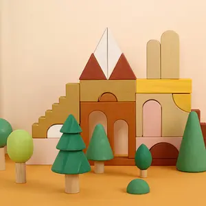 8-Piece Wooden Forest Art & Craft Set, Ideal Room/living Room Decor, Enhances Imagination, Perfect Gift Idea