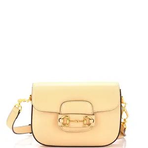 Pre-owned GUCCI material Messenger Bags Horsebit 1955 Shoulder Bag Leather Mini by Rebag