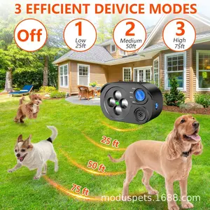 Automatic Ultrasonic Dog Bark Deterrent – Safe Dog Training Device for Excessive Barking