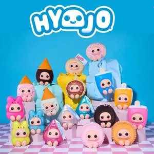 HYOJOxMGA Cookies Partiy,Kisses,Ice Cream,Dounuts,Chocolate,Cupcake, Snack Squishy Body Collectible Blind Box