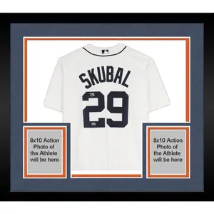 Framed Tarik Skubal Detroit Tigers Autographed White Nike Replica Jersey - Fanatics Authentic Certified - MLB Memorabilia