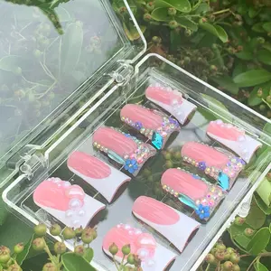 Garden Of Gems press on nail set