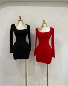 Sara Basic Longsleeve Dress