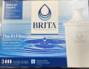 BRITA NEW SEALED Replacement Filters 3 Pack