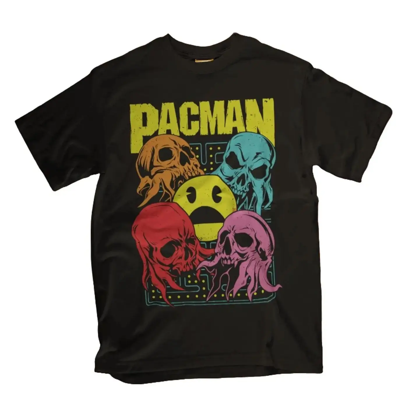 Flexing and Finessing Unisex PacMan's Ghost T-Shirt Casual Classic