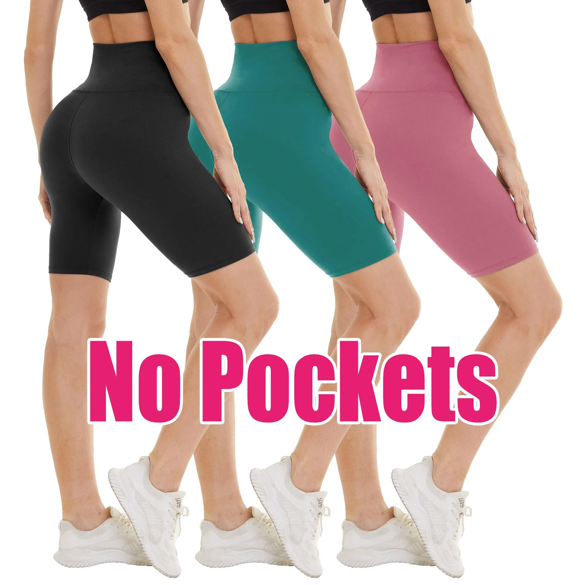 Black/ Green/ Pink (No Pocket) 8inch