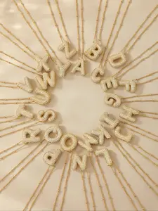 Rhinestone Letter Pendant Necklace for Women & Men Back To School, Y2k 2024 Summer New Skinny Chain Jewelry for Party, Personalized Initial Necklace, Letters Necklace, Daily Decor, All-match Accessory for Birthday Gift