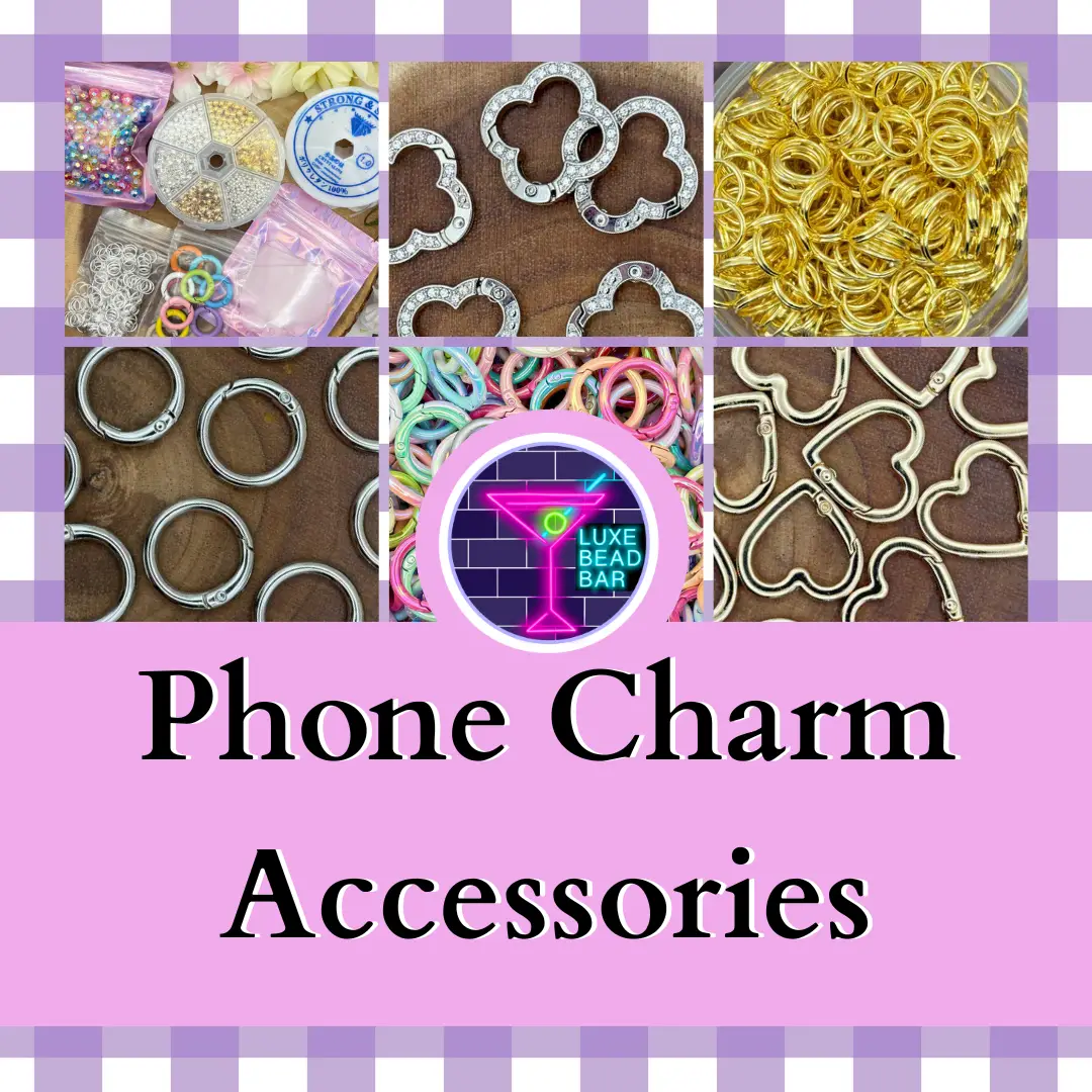 Various Phone Charm DIY Accessories & Kits