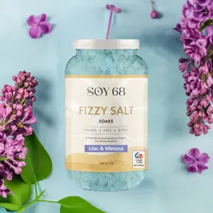 Bath Soak: FIZZY SALT (1 Gal/Jar)