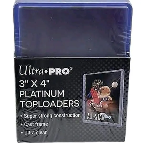 Ultra Pro Platinum Toploaders  ( 25 pack ) Trading Card Protectors