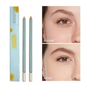 Cappuvini Dual Effect Concealer Stick, High Coverage Long-Lasting, Precision Application, Covers Dark Circles Acne Scars Redness, Flawless Makeup