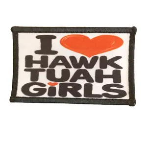 Hawk Tuah girls patch