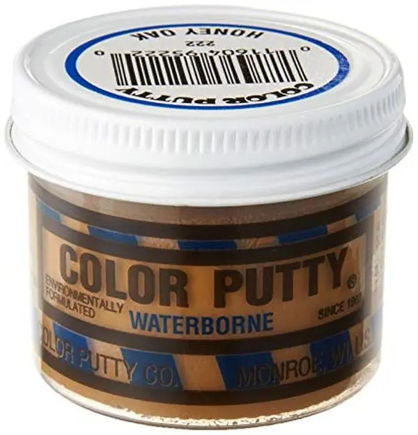 Honey Oak Waterborne Color Transmitted Putty, Water-Based Formula - 3.68 oz