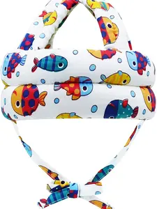 Baby Head Protector Infant Helmet No Bumps Safety Head Cushion for Crawling Walking Running, Adjustable Toddler Head Protector Safety Headguard