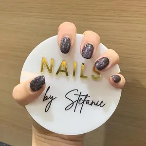 Personalized Acrylic Disk, Hand, Foot, Nail Care and Nail Art Selfies, Photo Prop For Social Media, Business Sign, Nail Artist Gift