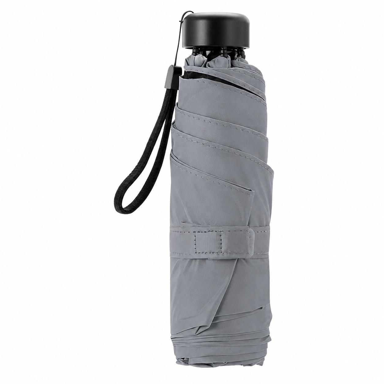 MINISO Pocket Series 5-Fold Ultra-Slim UV Protection Umbrella, Compact Lightweight Travel Umbrella, Ideal for Father's Day Gifts, Back To School