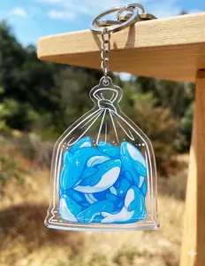 Gummy Sharks Keychain