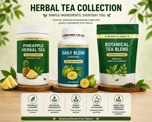 3-in-1 Herbal Blend Botanical Supplement - Natural Dietary Herbal Green Tea