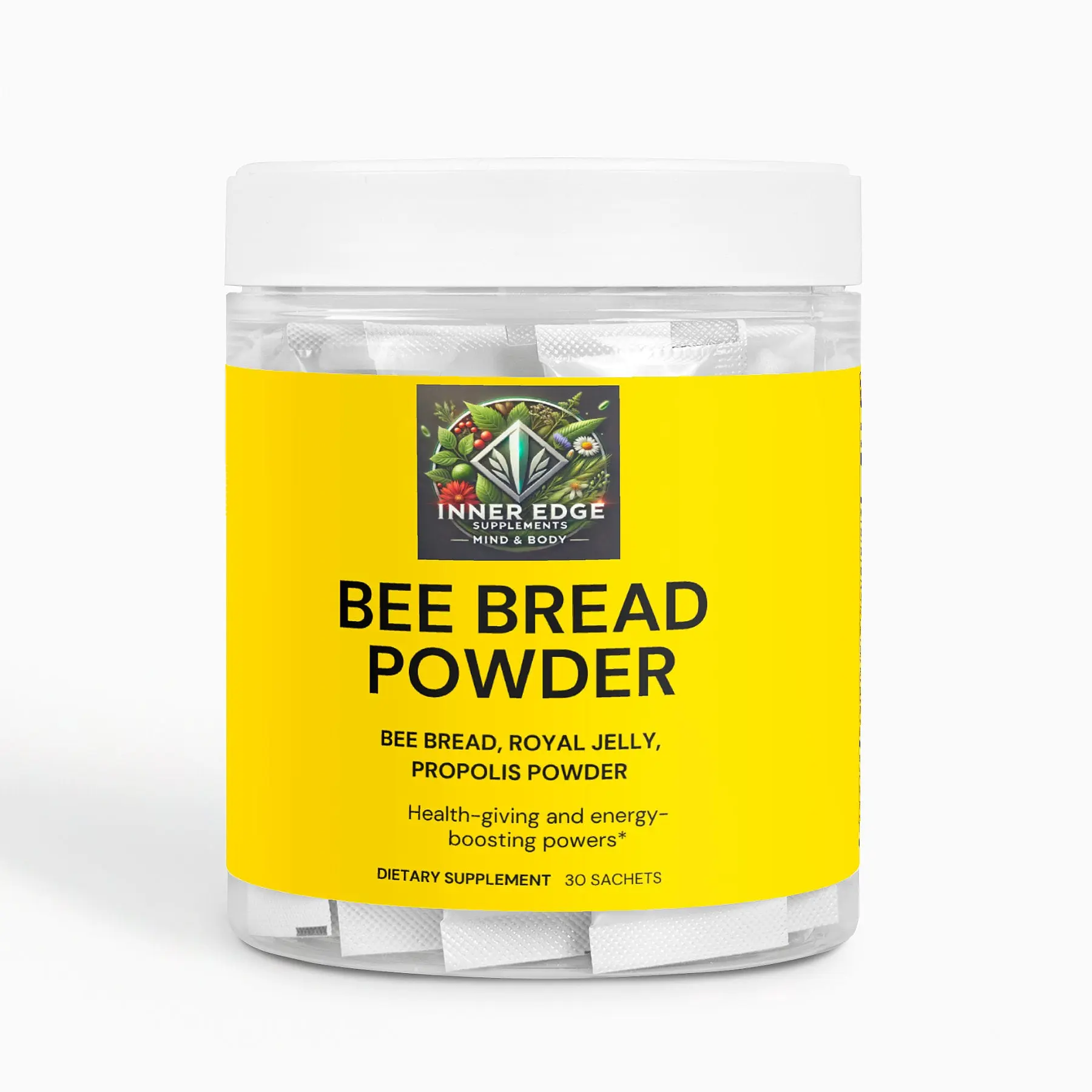 Bee Bread Powder - Natural Ingredients for Effective Results