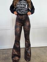 Snake Print Fiona Flares