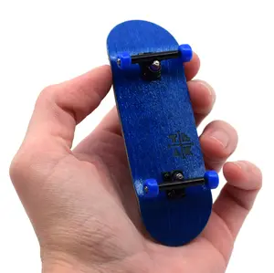 32mm Prolific Gen2 Fingerboard Complete - "Midnight Blues" Colorway - Gen2 Prodigy Trucks + Pro Duro Bubble Bushings