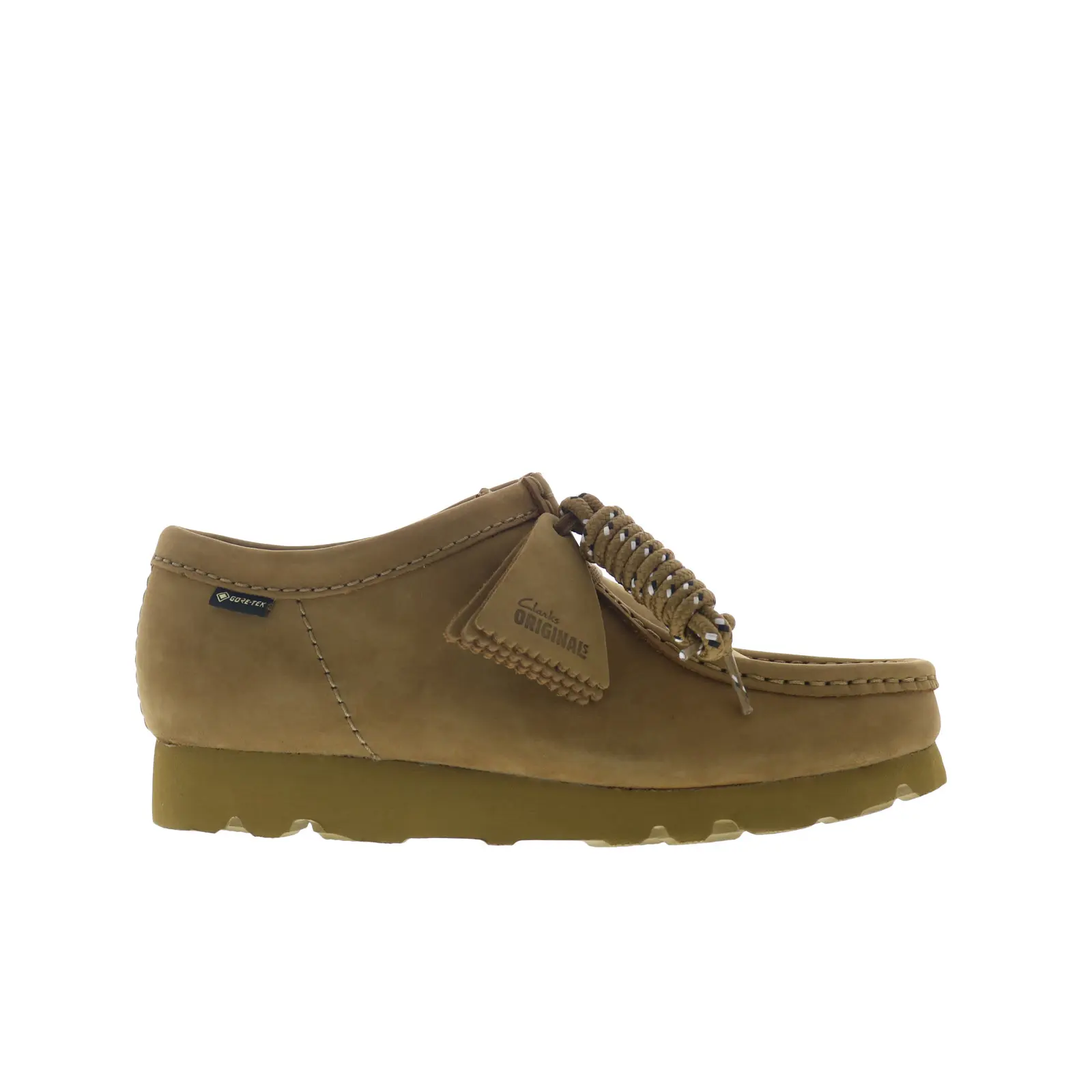 Clarks Wallabee GTX 26177731 Mens Brown Oxfords & Lace Ups Casual Shoes