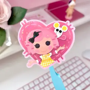 Lalaloopsy Holographic Stickers - Vibrant Character Designs for Creative Fun