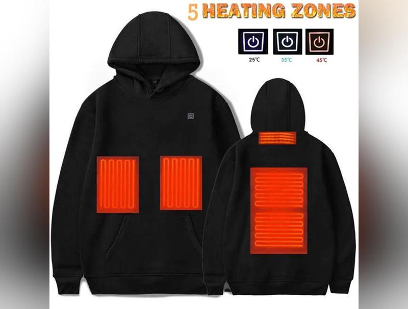 Heated Sweater For Warm Outdoor Leisure