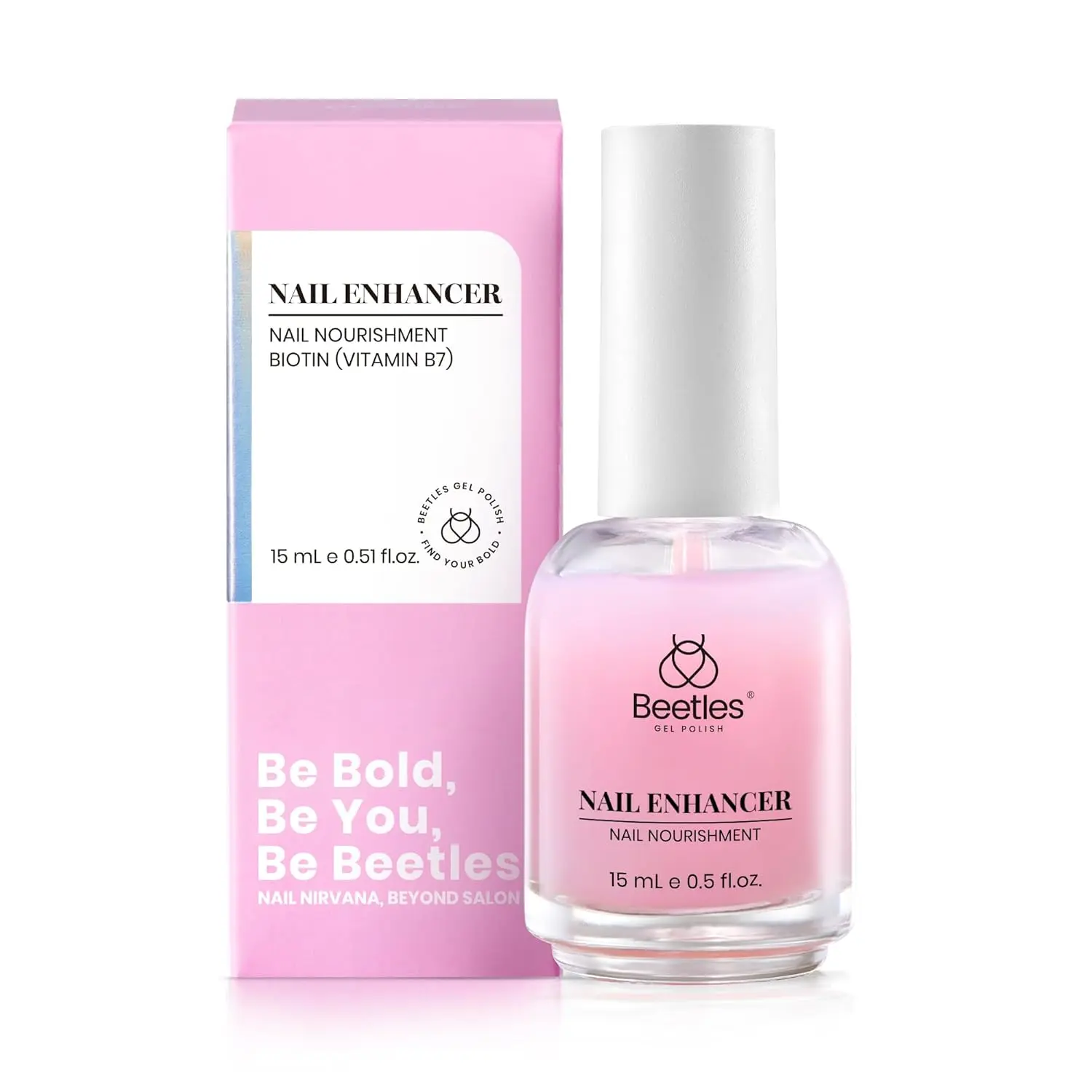 Beetles Nail Strengthener, Air Dry Neutral Nail Polish Strengthener and Growth Nail Growth Treatment Nail Strengthener for Thin Nails and Growth Beetles Nail Strengthener, Air Dry Neutral Nail Polish Strengthener and Growth Nail Growth Treatment Nail Strengthener for Thin Nails and Growth