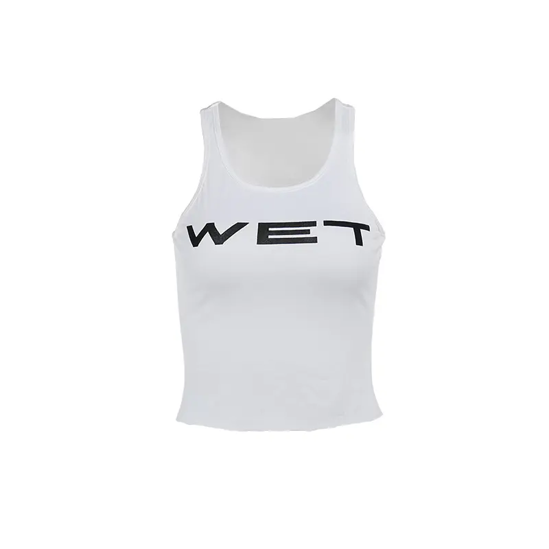 Women's Soft Knit Tank with Print – Retro 2000s Style for Everyday Womenswear Tops white tank top corsettop summer tops tank air tank top￼ brandymelville new white tank top new brandy melville white tank top charlotte russe