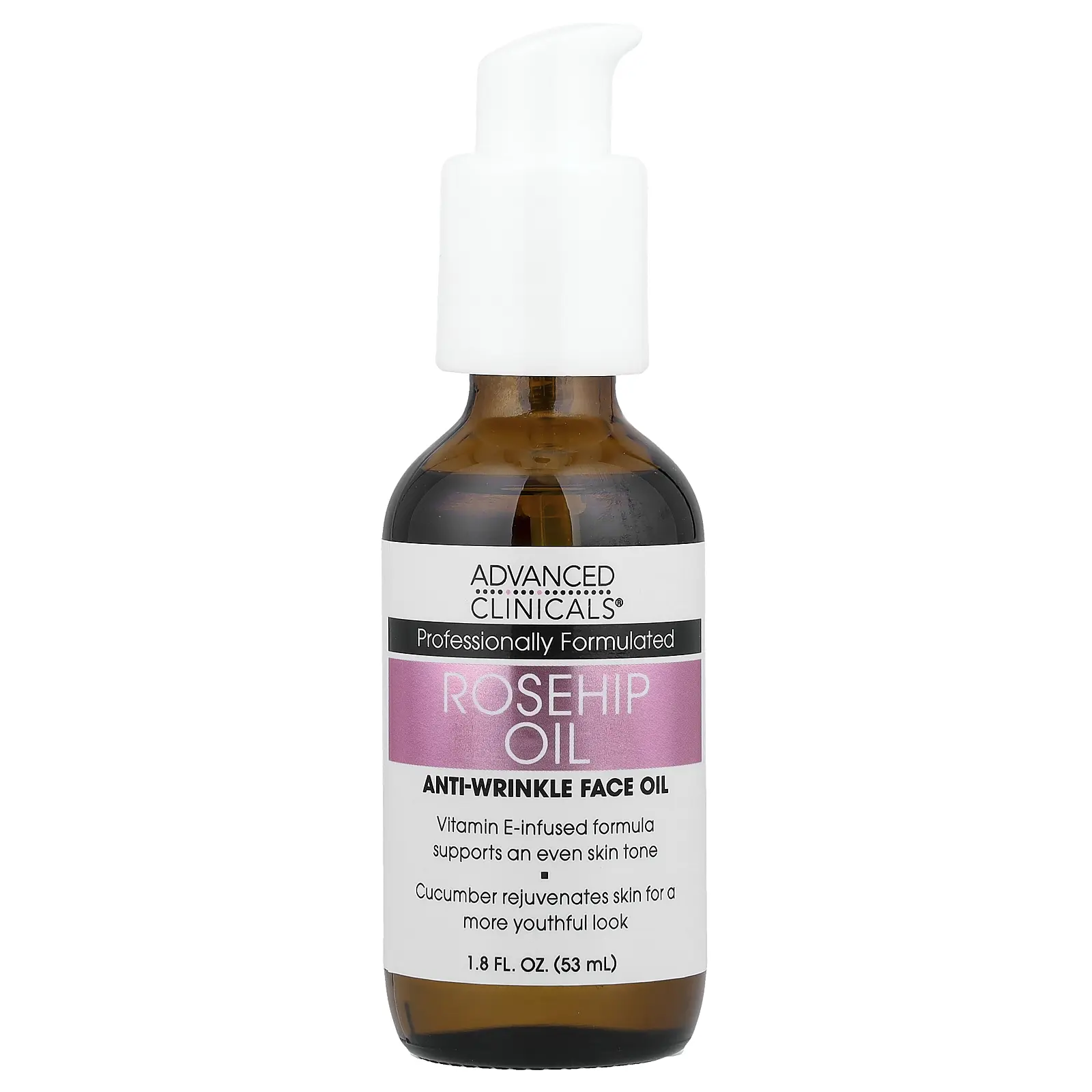 Advanced Clinicals Rosehip Oil, 1.8 fl oz (53 ml) Advanced Clinicals Rosehip Oil, 1.8 fl oz (53 ml)
