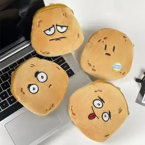 Cute Skin Potato Plush Coin Purse, Realistic Potato Keychain, Earphone Bag, Car Keychain, Christmas Gift
