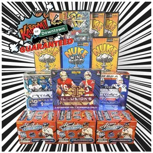 cardsHUB NUKE Break - GTD DT/Kaboom! - (1) '23 Panini Illusions, (1) '23 Panini Prizm Mega, (1) '21 Panini Prizm Mega, (3) '22 Absolute Blasters, (6) NUKE Premium Multi-Sport, (1) NUKE Mini Premium Multi-Sport , (1) DT/Kaboom FB