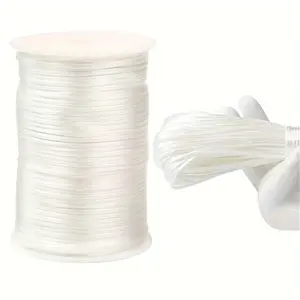 Brightly colored decorative lines, Macarais thread, decorative woven rope, pull rope, string, Nylon Braided, items for DIY bracelet making