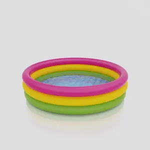 Intex Round Pool 58" x 13" Inflatable Kids Play Pool