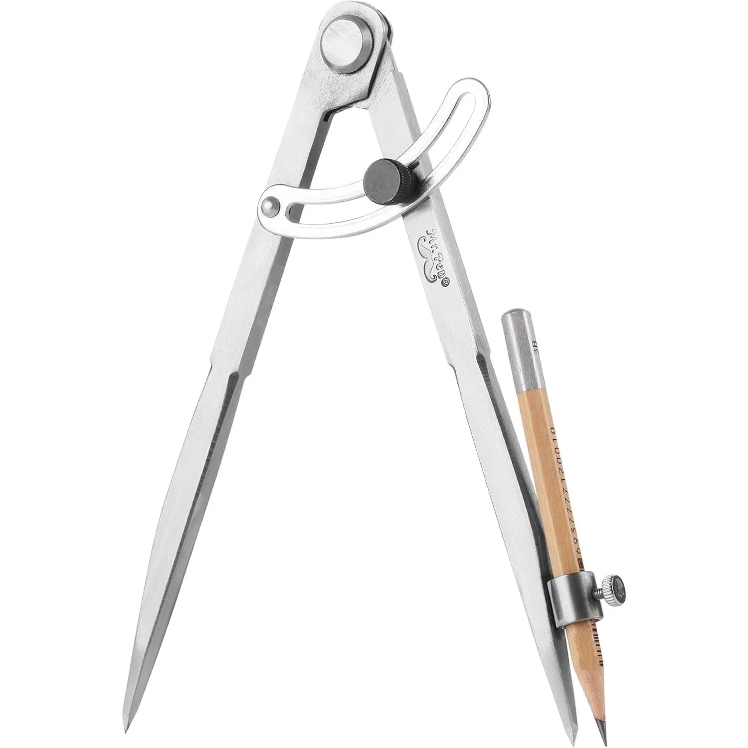- Professional Compass for Woodworking, 8 Inch Compass with Wing, Large Compass for Geometry, Compass Drawing Tool, Woodworking Compass, cil Compass for Carter, Drafting, Drawing Compass