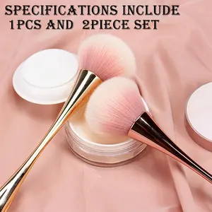 Large Size Loose Powder Brush, Soft Bristles Makeup Brush, Professional Makeup Tool for Women, Cosmetic Product for Daily Use, Soft Makeup Brushes