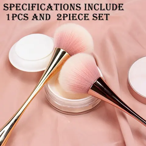 Large Size Loose Powder Brush, Soft Bristles Makeup Brush, Professional Makeup Tool for Women, Cosmetic Product for Daily Use, Soft Makeup Brushes
