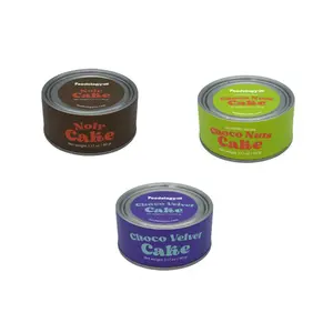 Foodology.us Canned Cakes Pack of 3 - Assorted Flavors - Snack
