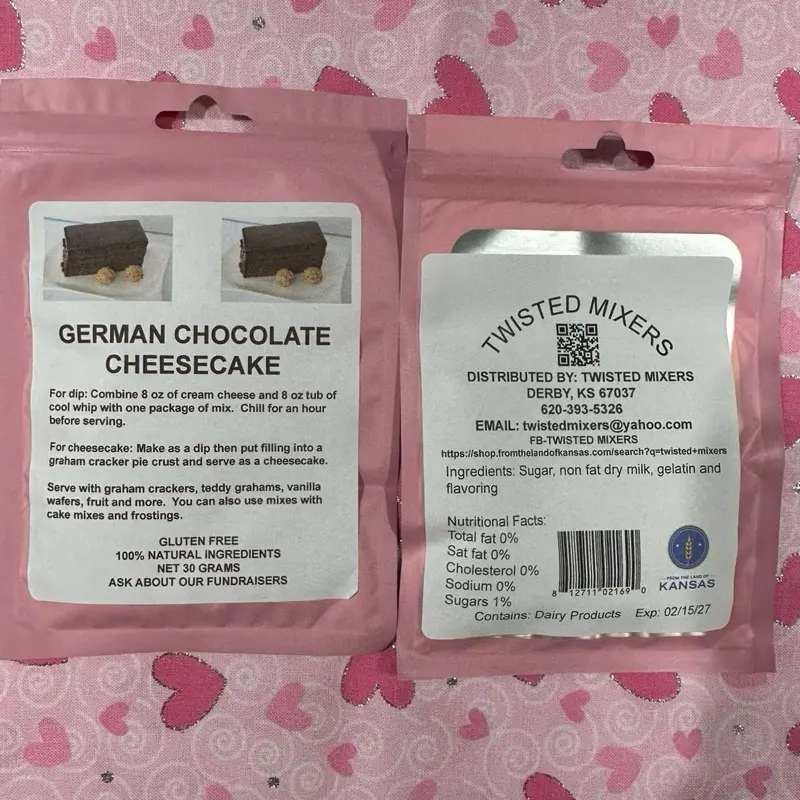 German chocolate cheesecake mix German chocolate cheesecake mix