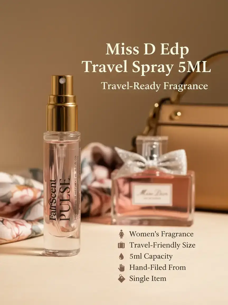 Women's Miss D EDP Travel Spray - FairScent Pulse, 5ml/0.17oz Single Item