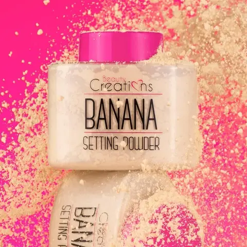 Beauty Creations Banana Translucent Loose Face Setting Powder - Super Soft, Silky Smooth, Oil Control, Flawless Soft Focus Finish, Weightless, Easy to Apply, Long-Lasting for All Skin Types, Super Soft Powder