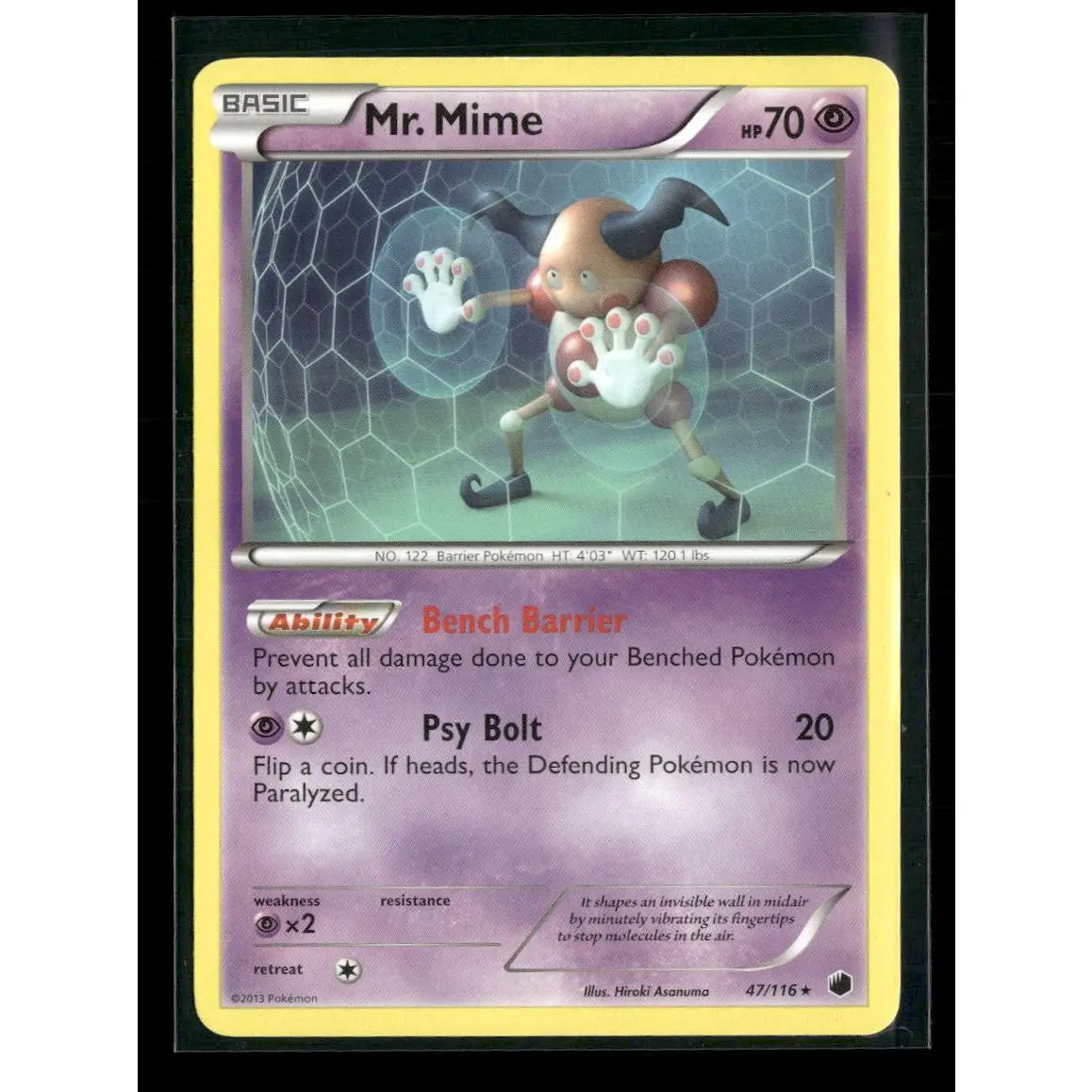 Plasma Freeze Mr. Mime #47/116