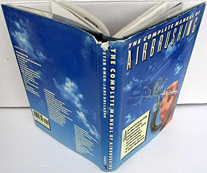 USED Book - The Complete Manual of Airbrushing by Peter Owen (Hardcover) - english