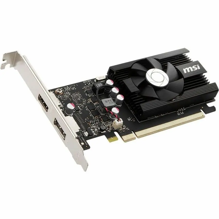 MSI NVIDIA GeForce GT 1030 4GB DDR4 Graphic Card G103044PC